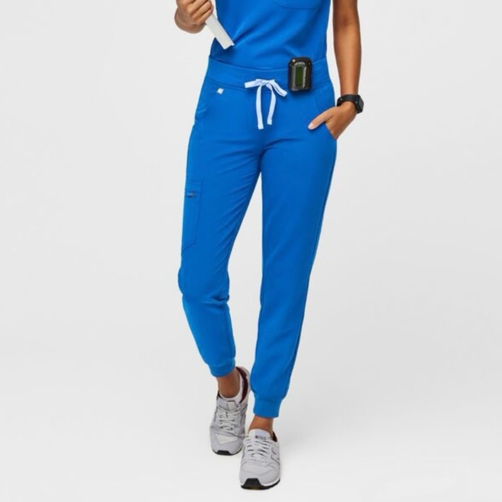 Figs Scrub Pants in Royal Blue, size SMALL